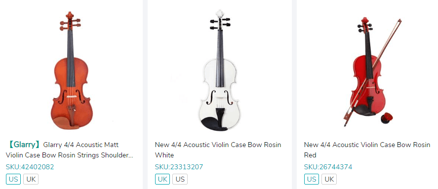 Most Popular Items-music instruments